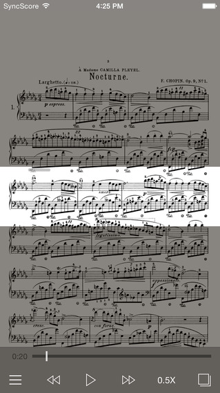 Chopin Nocturnes - SyncScore