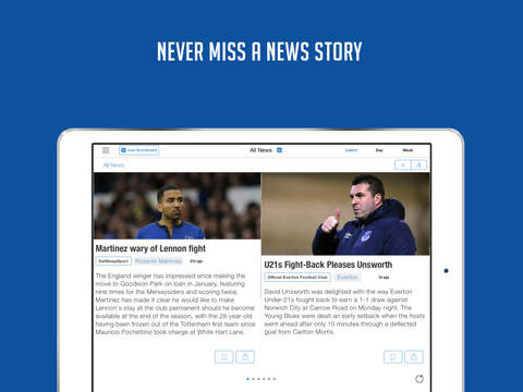 【免費運動App】Everton FC Unofficial News - Live Scores, Transfers & Rumours - Sportfusion-APP點子