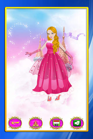 Awesome Ice Princess Wardrobe Dress-Up : Hairstyle and Outfit Salon FREE screenshot 3