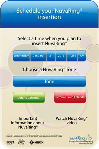 NuvaRing Reminder screenshot 2