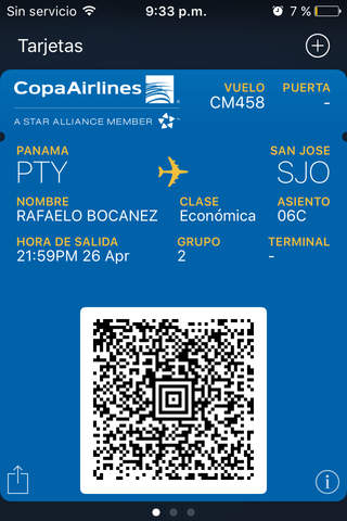 Copa Airlines screenshot 3