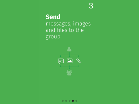 【免費生產應用App】Groupnote - One way group texting-APP點子