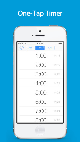 【免費生產應用App】ListTimer - free one-tap countdown timer for kitchen cooking, work out and alarm clock-APP點子