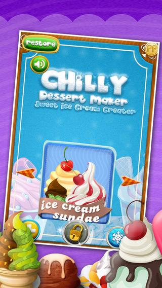 免費下載遊戲APP|A+ Chilly Dessert Maker & Sweet Ice Cream Creator - Cone, Sundae, & Sandwich app開箱文|APP開箱王