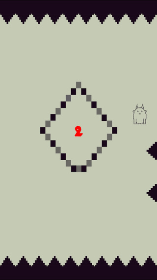 Don't Touch The Spikes Hatchi Edition - Doodle Retro Challenge