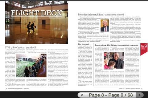 University of Dayton Magazine HD screenshot 2