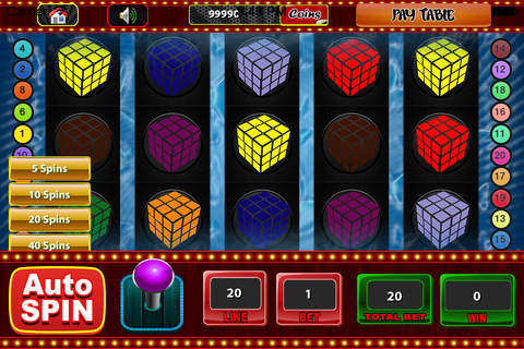Rubix's Cube SlotMania screenshot 3