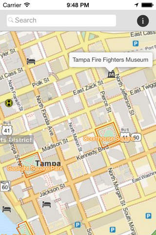 Tampa Tourist Map screenshot 3