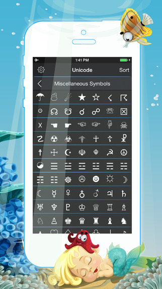Unicode Keyboard - Emoji and Emoticons Characters and Symbols for iOS 8 WhatsApp