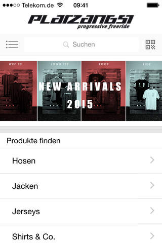Platzangst Online Shop screenshot 2