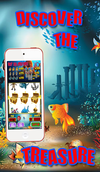 【免費遊戲App】Deep Sea Slots - Hidden Creatures Treasure-APP點子