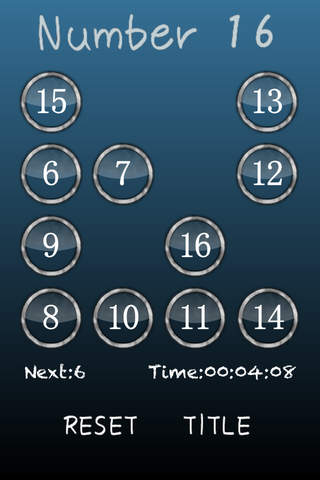 Touch the Numbers: A free brain game screenshot 3