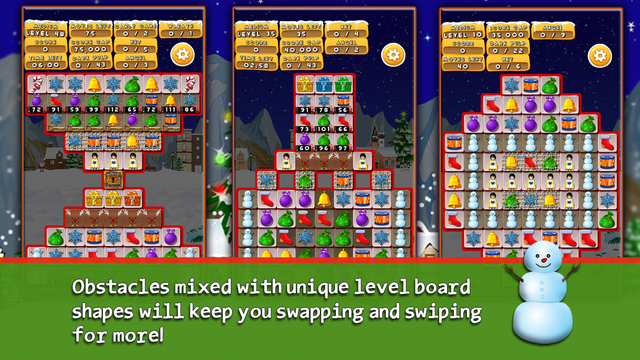 【免費遊戲App】Christmas Drops - Match three puzzle-APP點子