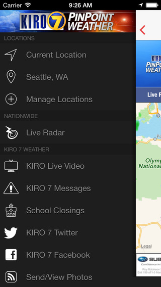 免費下載天氣APP|KIRO 7 Weather - Seattle-area weather alerts and forecasts app開箱文|APP開箱王