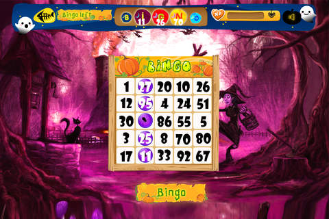 1 Halloween Bingo Pro screenshot 4