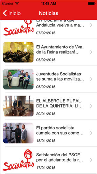 【免費社交App】PSOE - Villanueva de la Reina-APP點子