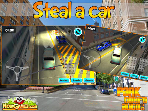 免費下載遊戲APP|Park Theft Auto 3D - Stealing cars avoid car accident app開箱文|APP開箱王