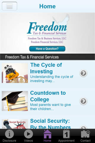 Freedom Tax and Financial Services screenshot 2