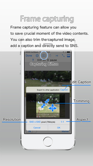 【免費攝影App】Touch The Video - Fully featured easy to use video player - variable speed, zoom, multiple AB repeat,frame capture,playlist-APP點子