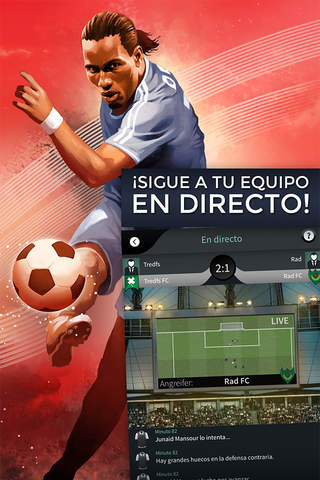 Goal One Football Manager - Didier Drogba screenshot 2