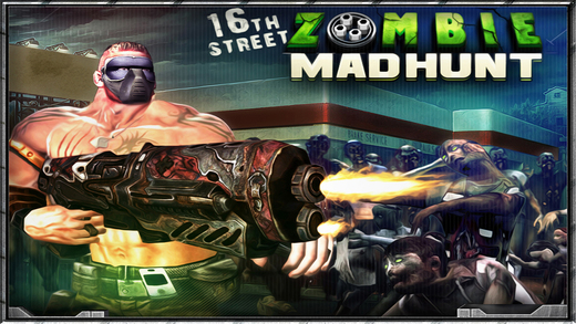 【免費遊戲App】16th Street Zombie Mad Hunt-APP點子