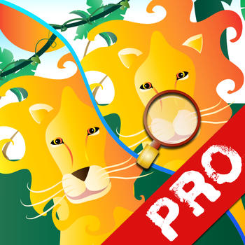 Animal differences: Try and find them! The Jungle PRO LOGO-APP點子