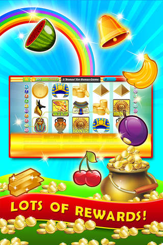 Rainbow of Riches Casino - Online slot machine games! screenshot 4