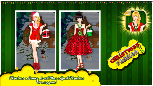 【免費娛樂App】Christmas Fashion Dress Up-APP點子