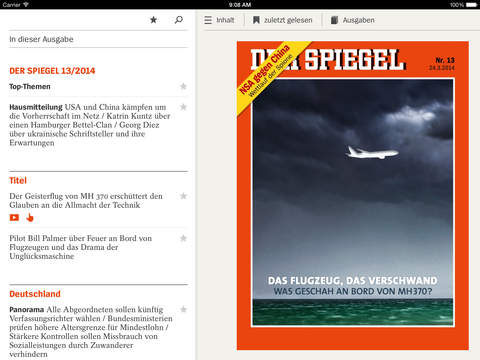 【免費新聞App】DER SPIEGEL-APP點子