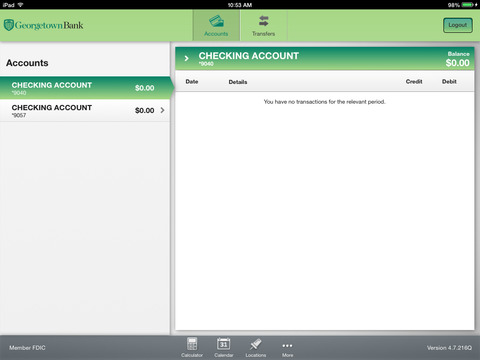 【免費財經App】Georgetown Bank Mobile Tablet-APP點子