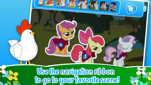 【免費書籍App】My Little Pony: Fluttershy’s Famous Stare-APP點子