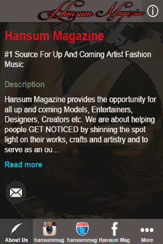 Hansum Magazine screenshot 2