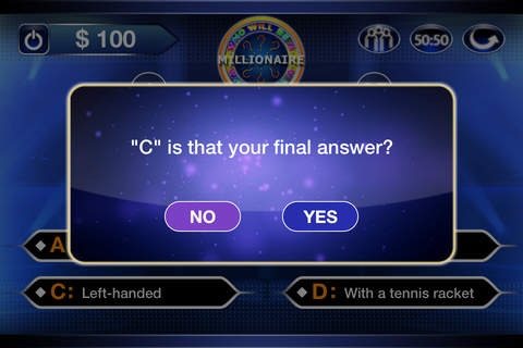 Millionaire Quiz Free. screenshot 3