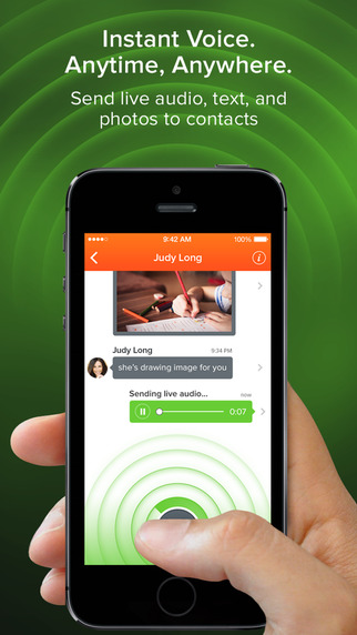 Voxer Walkie Talkie Messenger - Talk to and text with friends share photos and start group chats