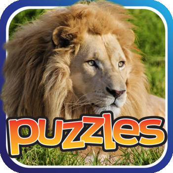 African Safari Puzzles - Animals Like Jungle Cat, Monkey, Tigers, Eagles, Bears, Lions, Spider, Apes, Cougars and other Wildlife LOGO-APP點子