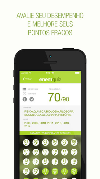 【免費教育App】ENEM Quiz - Questões e Aulas em Vídeo-APP點子