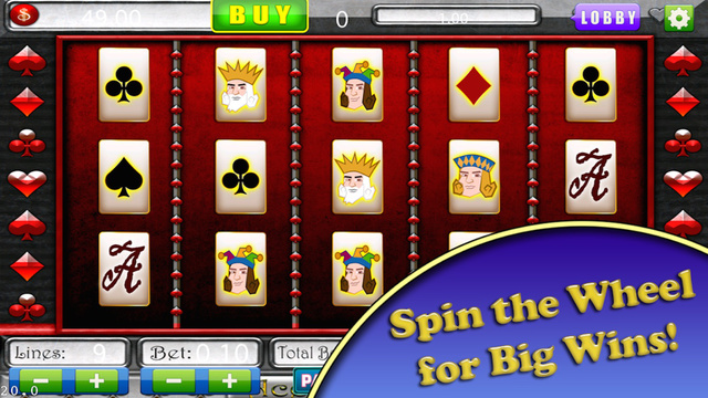 Aces Spades Heart Diamond Play Slots Machines - Deluxe Riches of Las Vegas Casino