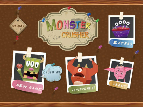 【免費遊戲App】MonsterCrusher-APP點子