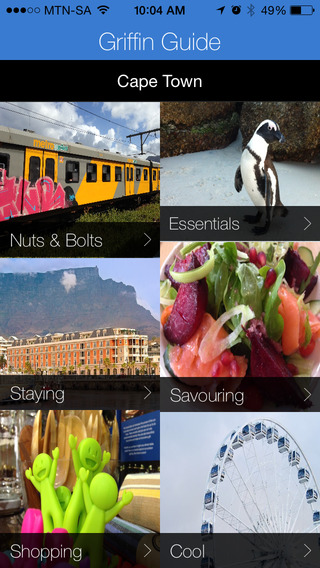 【免費旅遊App】Cape Town - Griffin Travel Guide-APP點子