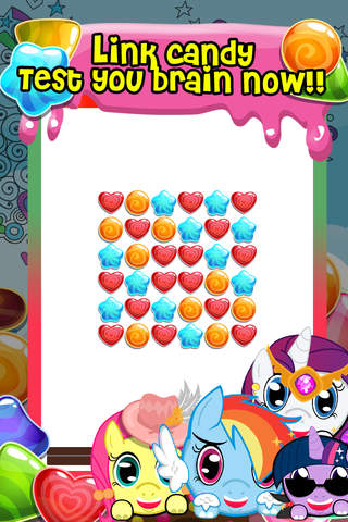 Pony Candy Rainbow : “ Magic Adventure Puzzle Edition ” screenshot 4