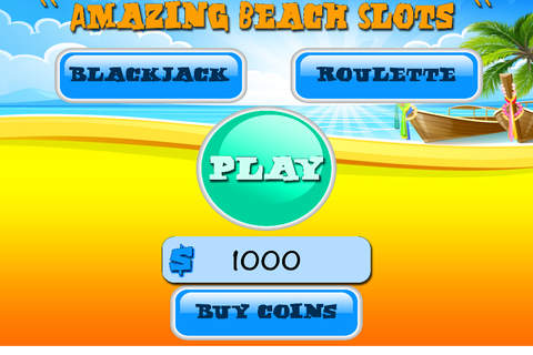 ` Amazing Summer on the Beach Slots `` Pro - Spin and Big Wins screenshot 2