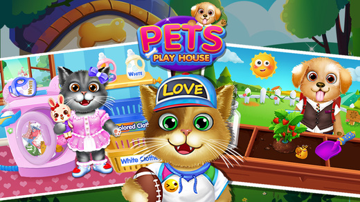免費下載遊戲APP|Puppy House Party - Adorable Animals Playhouse Kids Mini Games: Early Childhood Learning app開箱文|APP開箱王