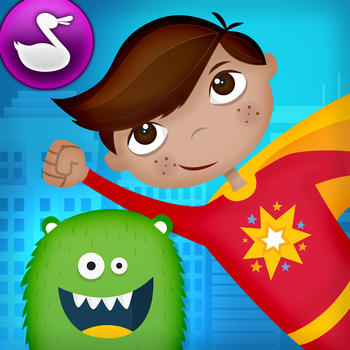 Superhero Comic Book Maker HD - by Duck Duck Moose LOGO-APP點子