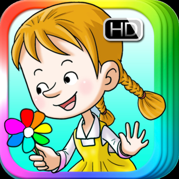 Seven Colored Flower - bedtime fairy tale Interactive Book iBigToy LOGO-APP點子