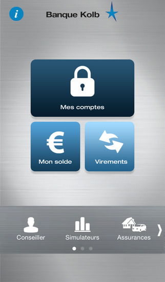 Banque Kolb pour iPhone