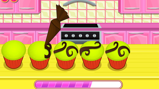 【免費遊戲App】Bake Cupcakes, Create cute cupcakes with this funny cooking game-APP點子