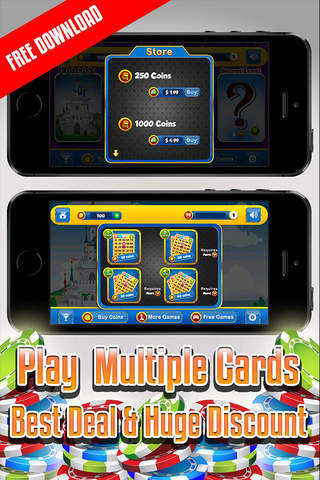 BINGO FREE & EASY - Play Online Casino and Gambling Card Game for FREE ! screenshot 3