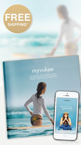 PhotoBook™ Premium - Make a photo book in 2 minutes create print order and send with myvukee