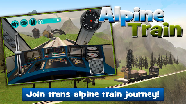 Alpine Train Simulator 3D