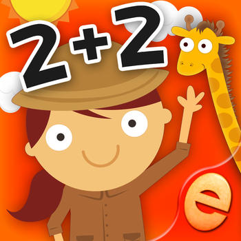 Animal Math Games for Kids with Skills: The Best Pre-K, Kindergarten and 1st Grade Numbers, Counting, Addition and Subtraction Activity Games for Boys and Girls LOGO-APP點子